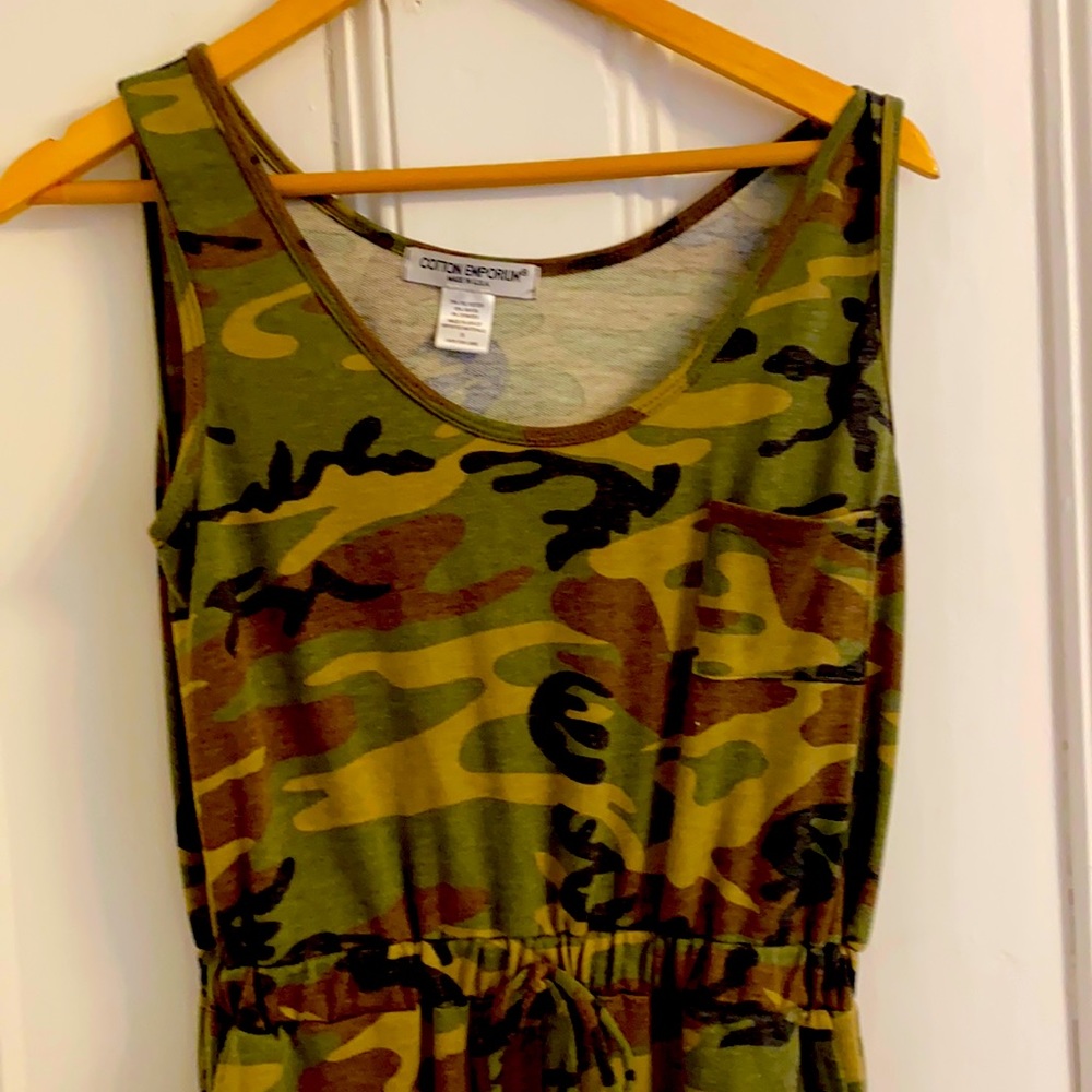 Brand new camo jumpsuit